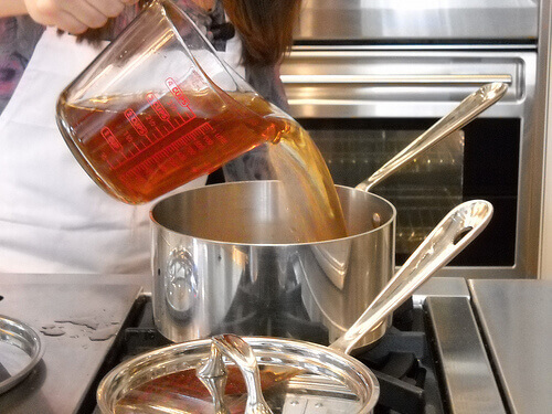 приготування їжі на олії