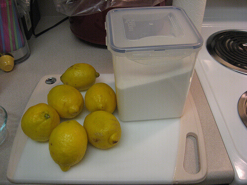 сахар и лимон для шугаринга