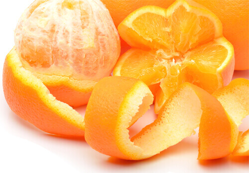 апельсин та апельсинова шкірка