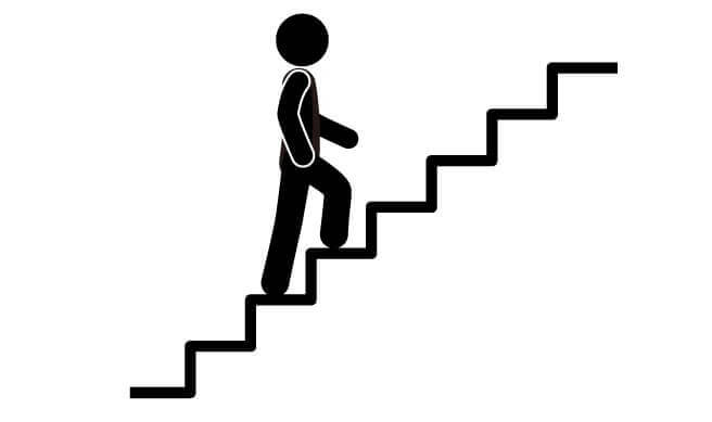 фізичні вправи - ходьба по сходах