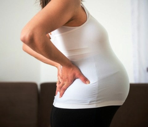 вагітність одна з причин болю в спині