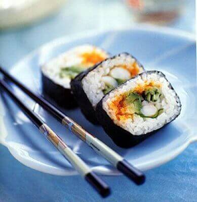 Суші це японська дієта