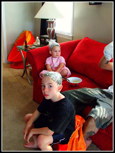 воші та діти