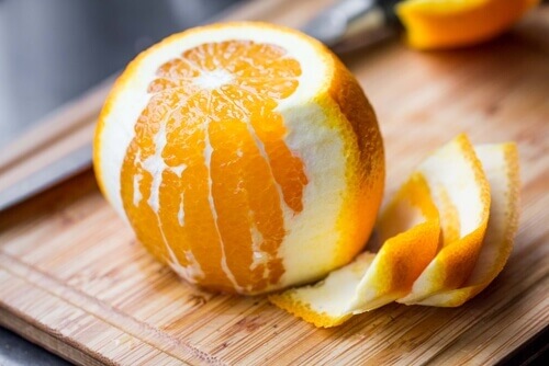 використання апельсинів для дезінфекції