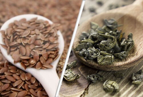 Насіння льону та зелений чай - союзники проти раку