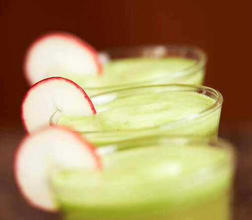 шейк із селери та апельсина