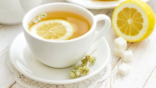 чай з лимоном