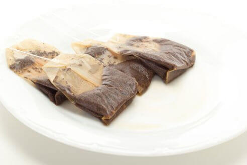 Переваги використаних чайних пакетиків