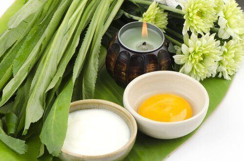 Натуральна маска для грудей