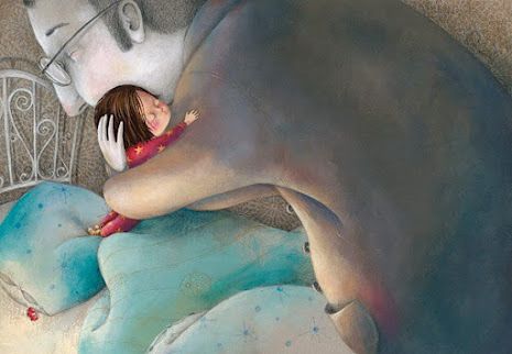 обійми батька та дитини