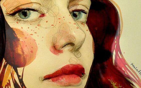 малюнок жінки