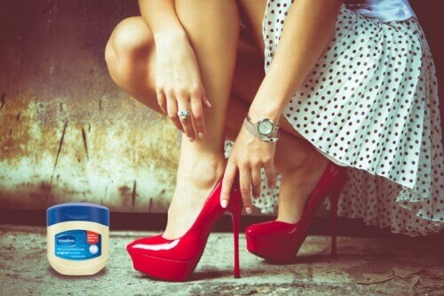 вазелін щоб не натирало взуття