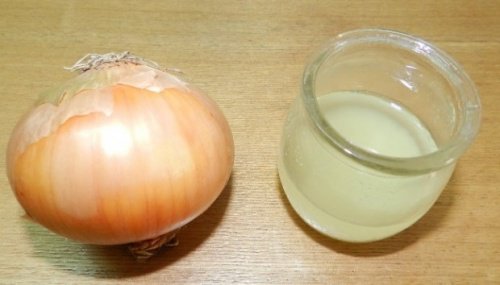 Цибуля і оцет