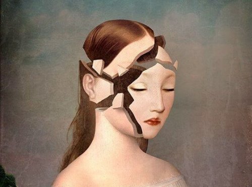 розбитий образ дівчини