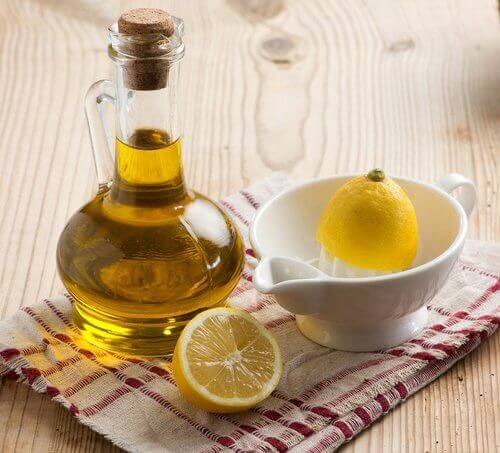 лимон та оливкова олія
