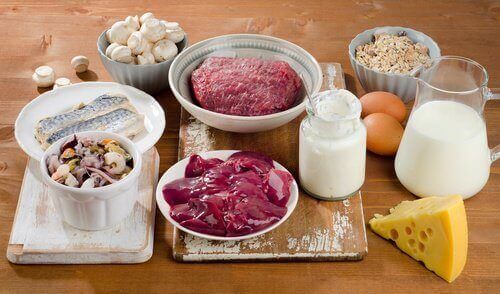 продукти на столі