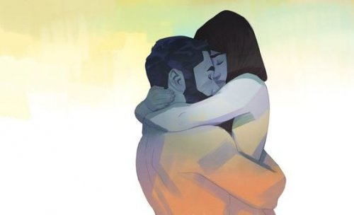 чоловік і жінка обіймаються