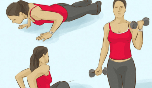 3 вправи для зміцнення м'язів рук