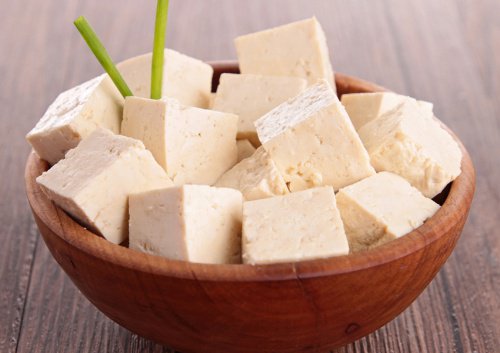 Сир тофу багатий на білки
