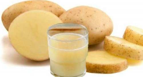 картопляний сік від печії