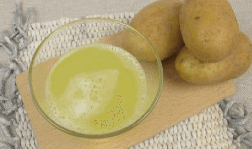 сік сирої картоплі