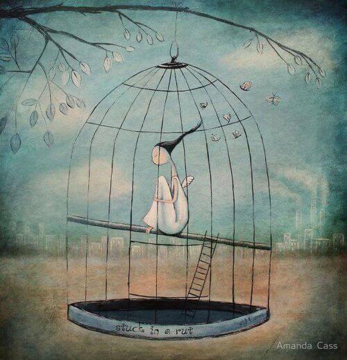 пошуки щастя - в клітці