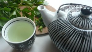 Чай з петрушкою та м’ятою для детоксикації печінки
