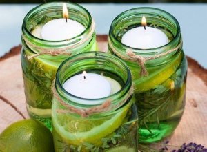 Як виготовити ароматизовані свічки для відлякування комах