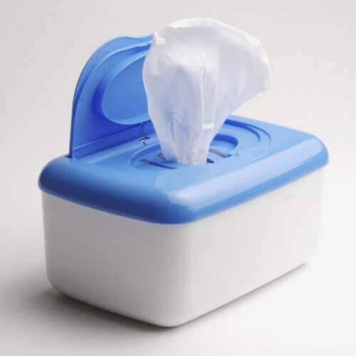 як позбутися пилу - дитячі серветки