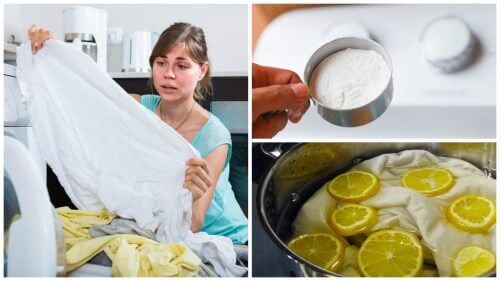 Жовті плями на білому одязі: 5 способів виведення
