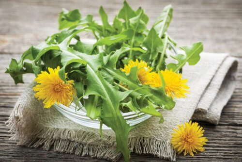 кульбаба від вікових пігментних плям