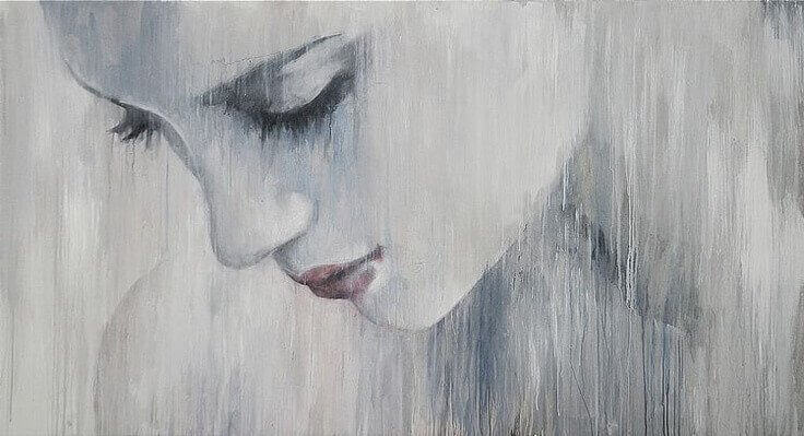 дівчина в депресії