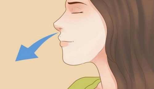 виконання дихальних технік для сну