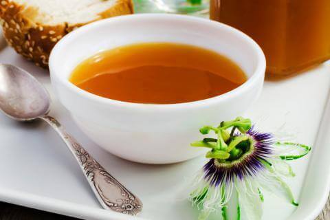 чай з пасифлори допомагає розслабити м'язи