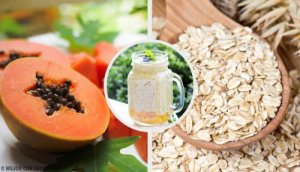 Смузі з папаєю, вівсянкою та яблуком для покращення травлення