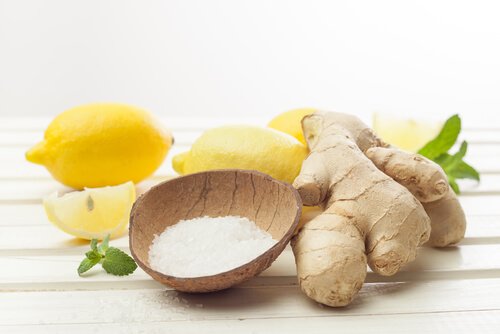 сіль та імбир