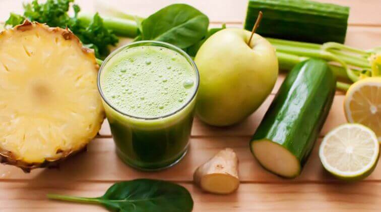 Детокс-напої для схуднення з ананасом