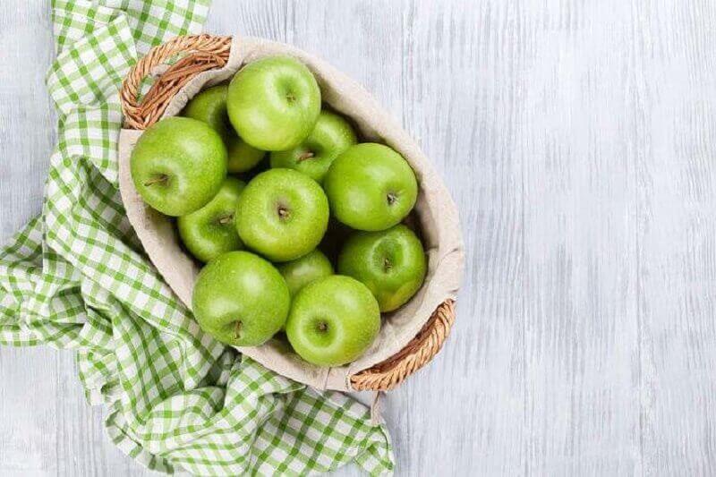 зелені яблука - природна детоксикація 