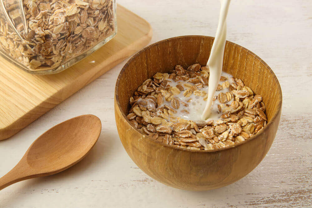 вівсянка з молоком