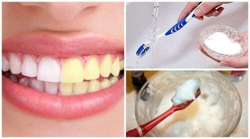 ефективні натуральні продукти для відбілювання зубів