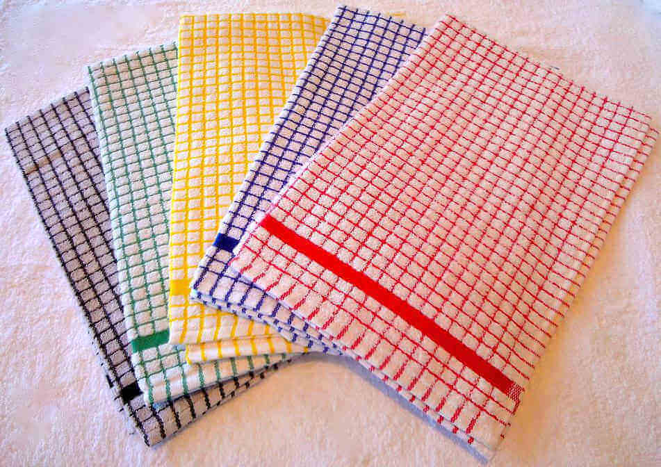 як правильно дезінфікувати кухонні рушники