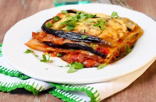 приготування лазаньї з овочами