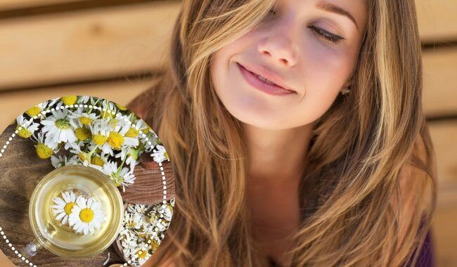 способи освітлення волосся ромашкою