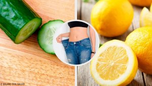 Смузі для схуднення з огірком, м'ятою та лимоном