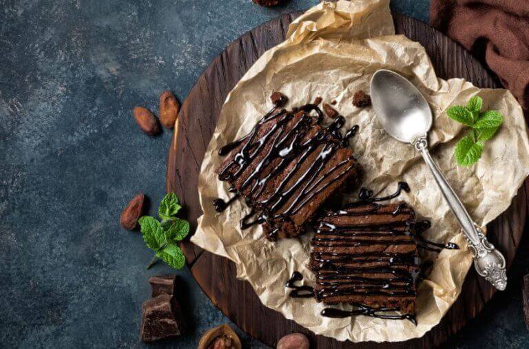 брауні з додаванням кави