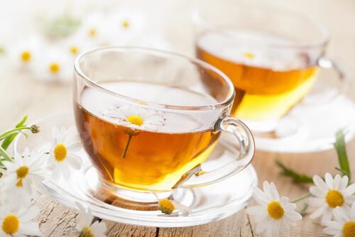 ромашковий чай для лікування стоматиту