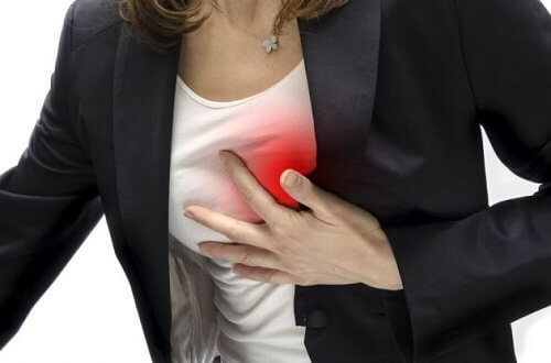 біль у грудях свідчить про підвищення холестерину