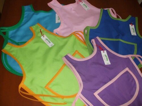 фартух зі старих сорочок