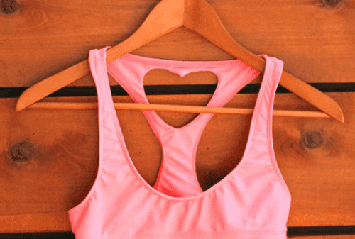 спортивний топ зі старих сорочок