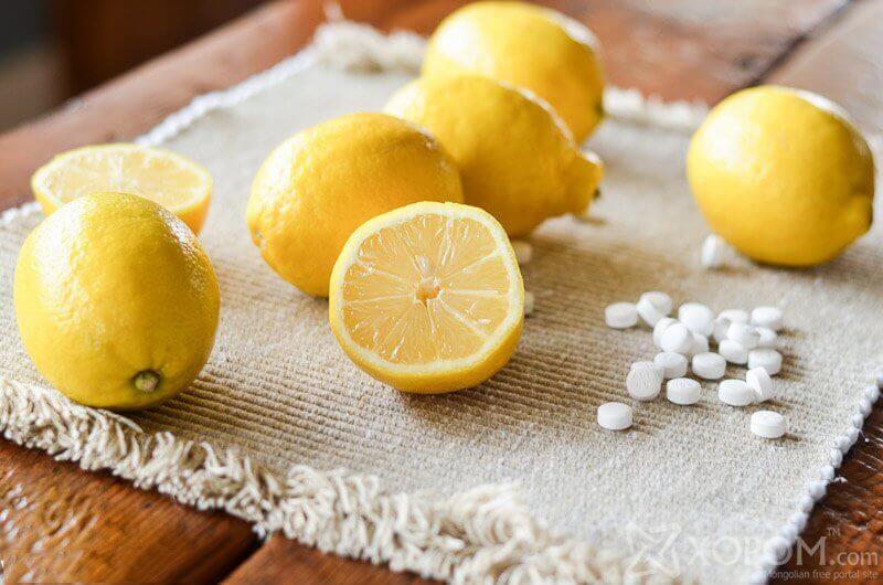 лимонний сік для лікування бурситу